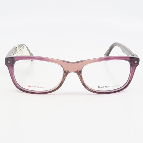 BO 0124 CHK Boss Orange New Pink/ Brown Eyeglasses - Picture 2 of 6